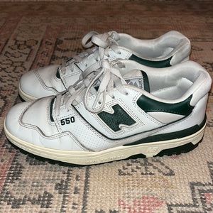 Aime Leon Dore New Balance 550 White/Green